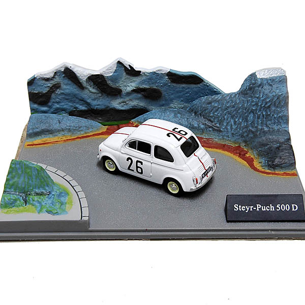 1/43 FIAT 500 Story Collection No. 39 Steyr-Puch 500D Miniature Model
