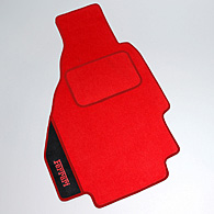 Ferrari Floor Mats for 328(Red/LHD) 