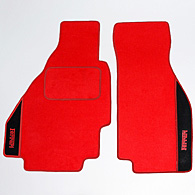 Ferrari Floor Mats for 328(Red/LHD) 