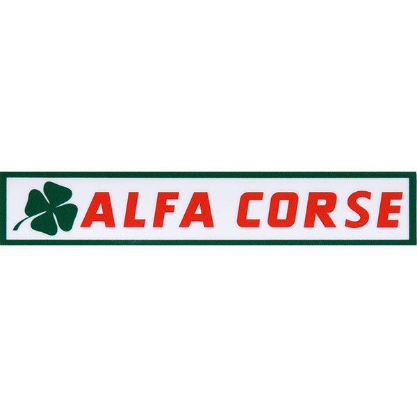 ALFA CORSEロゴカラーステッカー