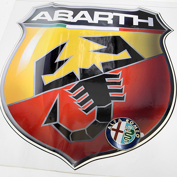 ABARTH New Emblem Sticker(Large)