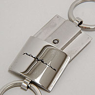 Pininfarina Chrome Metal Keyring Type B