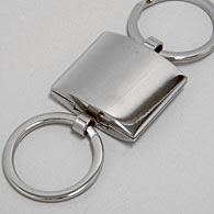 Pininfarina Chrome Metal Keyring Type B