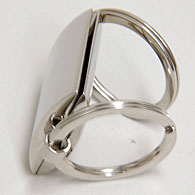 Pininfarina Chrome Metal Keyring Type B