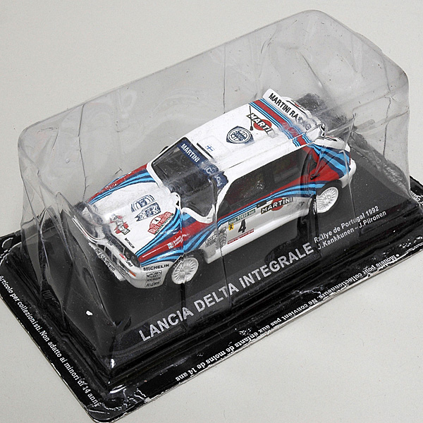1/43 LANCIA DELTA HF Integrale RALLY PORTGAL 1992 Miniature Model