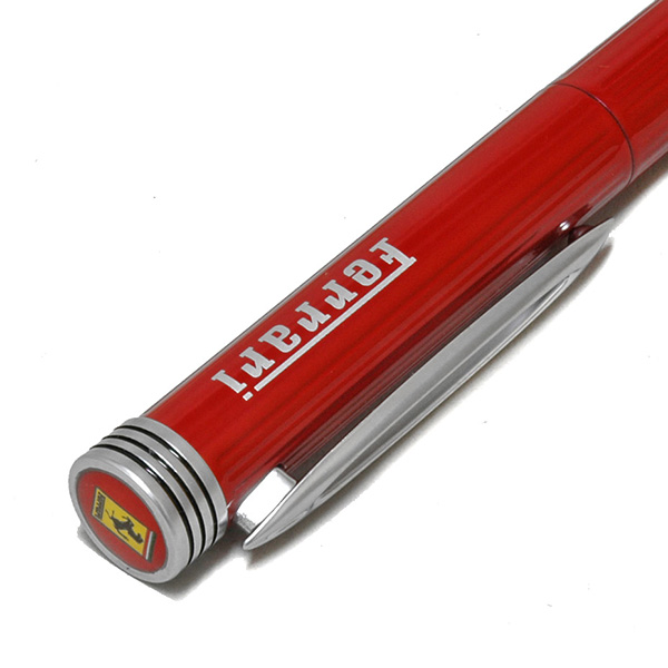 Ferrari Ball Point Pen& Wheel Shaped Keyring Set