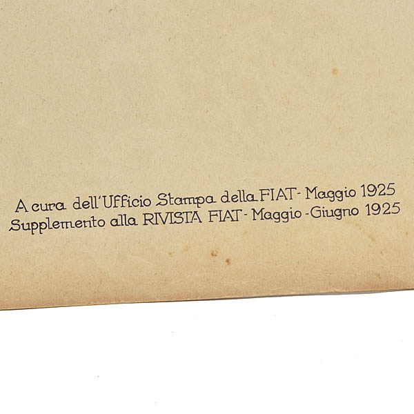 FIAT 509 LA CINQUECENTO E NOVE���ꥸ�ʥ륽�󥰳���1925ǯ