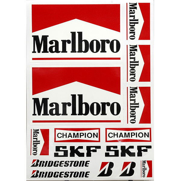 Sponsor Sticker Set(Marlboro etc)