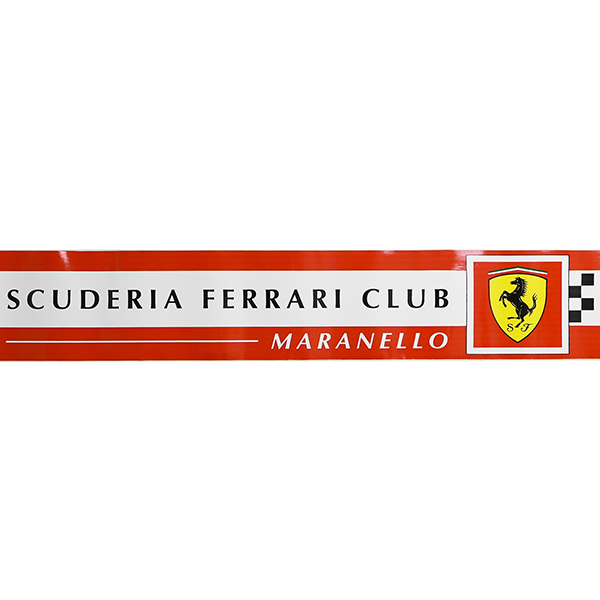 Scuderia Ferrari Club Maranllo Window Sticker