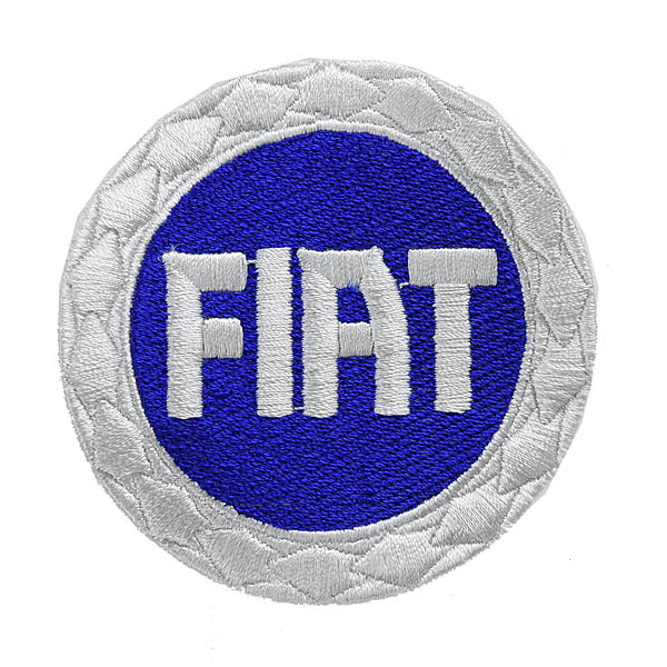 FIAT純正エンブレムワッペン(ブルー)