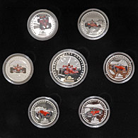 Ferrari 60anni Silver Coin Set by BOLAFFI