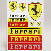 Ferrari純正SF&ロゴステッカーセット(11枚)