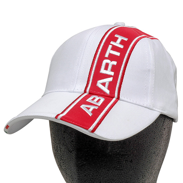 ABARTH純正ABARTHベースボールキャップ　(ホワイト)