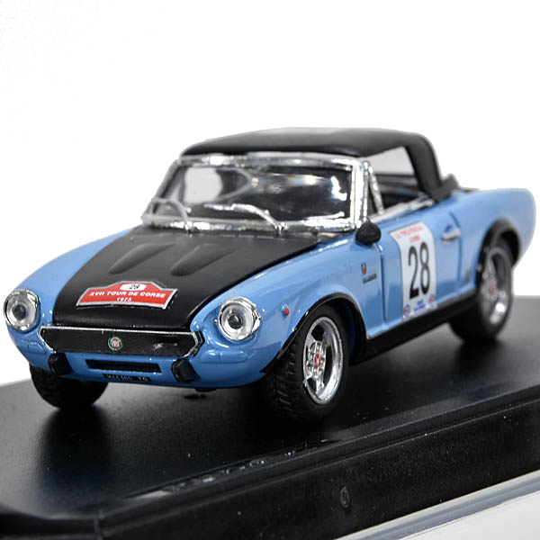 1/43 Fiat 124 S Abarth Tour de Corse 1973 Miniature Model