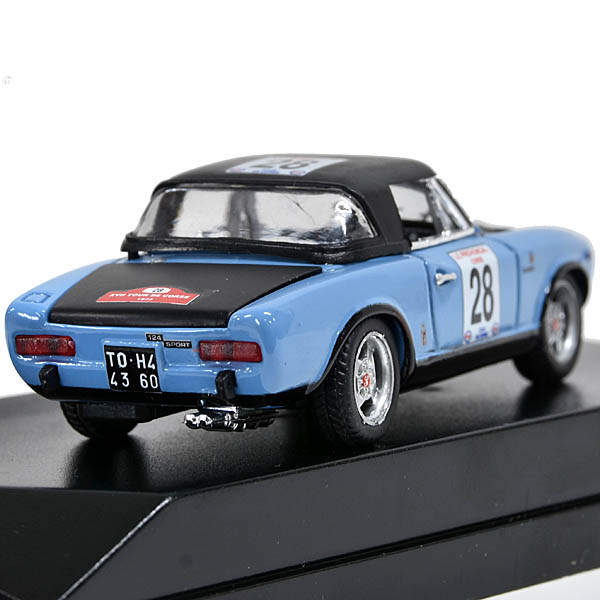 1/43 Fiat 124 S Abarth Tour de Corse 1973 Miniature Model