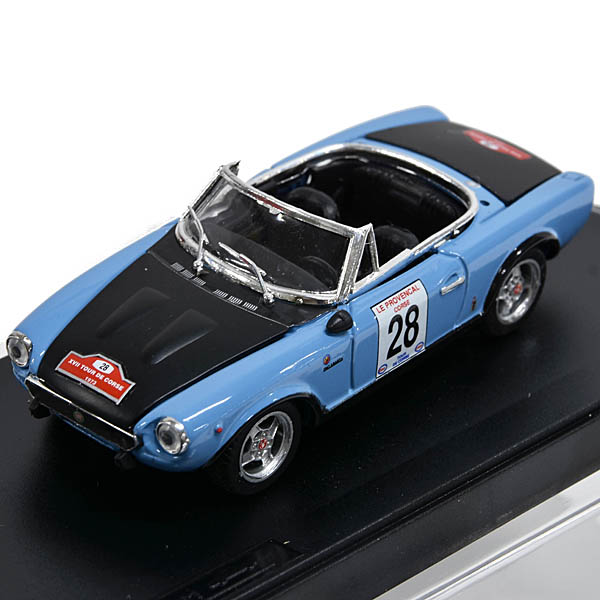 1/43 Fiat 124 S Abarth Tour de Corse 1973 Miniature Model