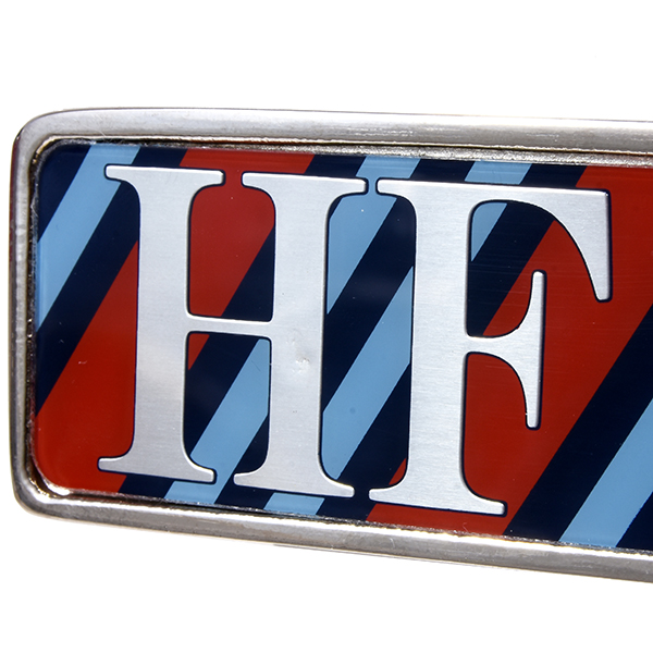 LANCIA HF turbo Logo Script Plate (MARTINI)