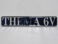 LANCIA THEMA 6V Logo Plate