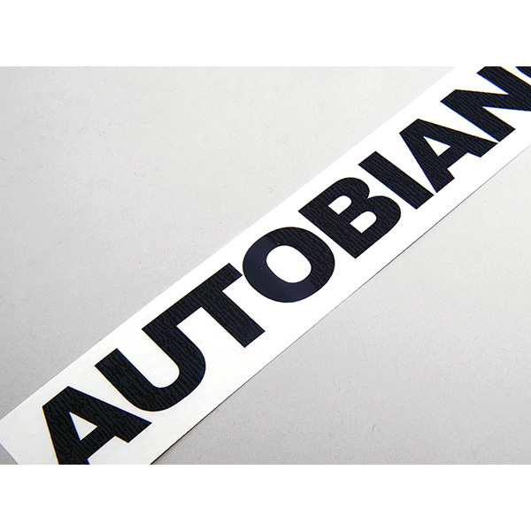 AUTOBIANCHI Logo Sticker for A112