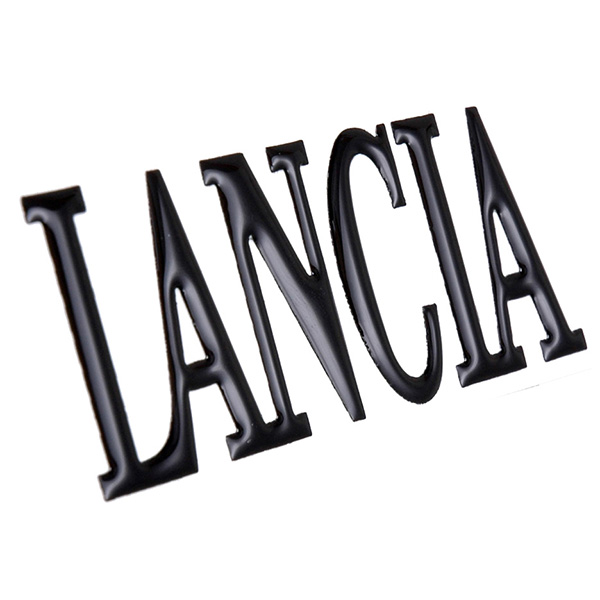 LANCIA純正ロゴ 3Dステッカー