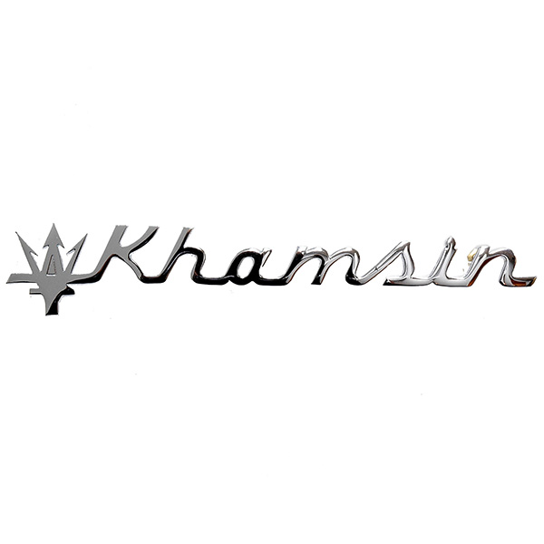 MASERATI KHAMSIN Logo Script