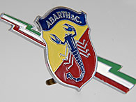 ABARTH & C Flash Emblem (Paint) 